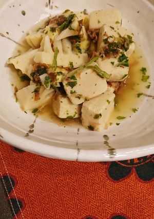 筍と高野豆腐煮～三つ葉添え-レシピのメイン写真