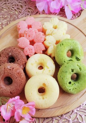電子レンジで簡単ヘルシー♪蒸しドーナツ-レシピのメイン写真