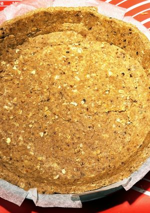 ナッツ風味オートミールのクラスト、パイ皮-レシピのメイン写真