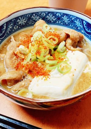 モツだけを使ったモツ煮（豆腐入り）-レシピのメイン写真