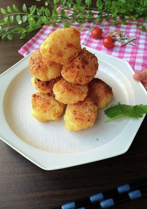 明太チーズの豆腐唐揚げ-レシピのメイン写真