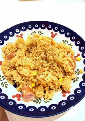 カレー風味の炊き込みご飯-レシピのメイン写真