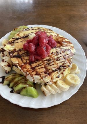 ふわふわホットケーキ-レシピのメイン写真