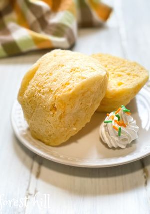 パックde蒸しパン『にんじん蒸しパン』-レシピのメイン写真
