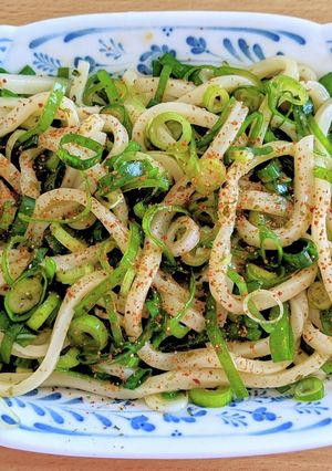 低カロ冷凍うどんで油そば♡262kcal-レシピのメイン写真