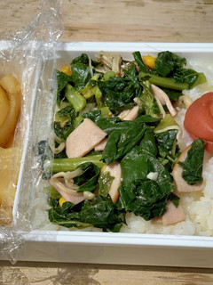 大根と大根菜弁当-レシピのメイン写真