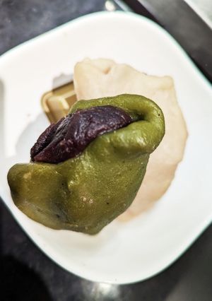 柏餅　お茶風味-レシピのメイン写真