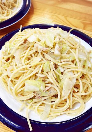 キャベツとツナの和風パスタ-レシピのメイン写真