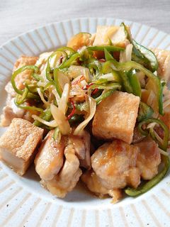 鶏と厚揚げの南蛮漬け-レシピのメイン写真