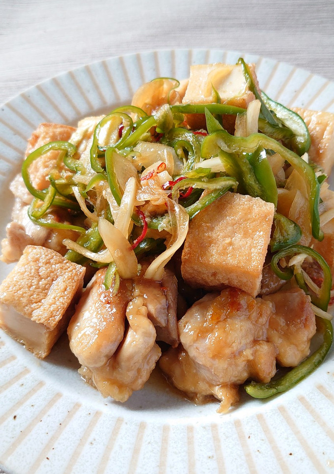 鶏と厚揚げの南蛮漬け-レシピのメイン写真