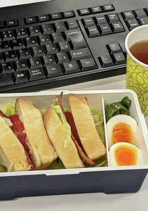 ミニ食パンのホットBLTサンド-レシピのメイン写真