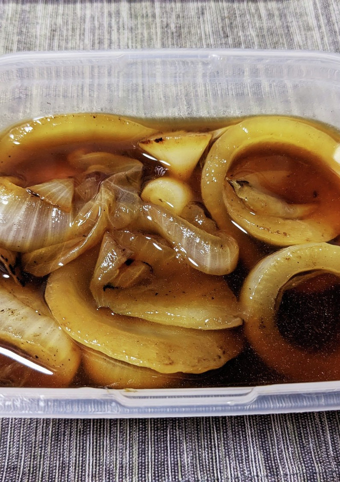 焼き新玉ねぎのめんつゆ漬け-レシピのメイン写真