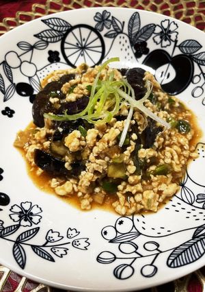 我が家の麻婆茄子鳥ミンチ-レシピのメイン写真