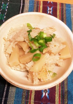 ♡春の味♡竹の子ごはん♡まり婆直伝♡-レシピのメイン写真