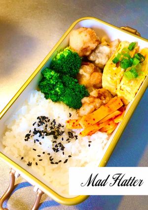 ある日のお弁当　唐揚げ-レシピのメイン写真