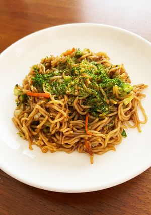 〈健康老人介護食〉焼きそば-レシピのメイン写真