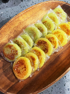 簡単♪2色おやき 離乳食手掴み 冷凍保存-レシピのメイン写真