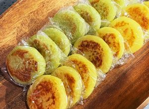 簡単♪2色おやき　離乳食手掴み 冷凍保存-レシピのメイン写真