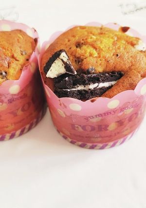 オレオ・チョコバナナマフィン-レシピのメイン写真