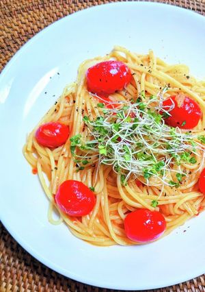 トマトチーズパスタ-レシピのメイン写真