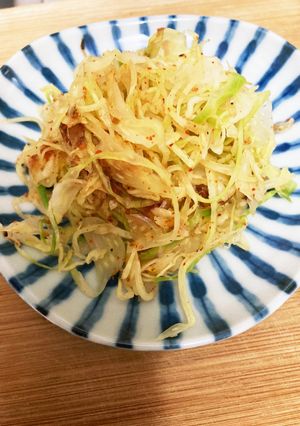 超簡単！キャベツのおかかあえDIETにも-レシピのメイン写真
