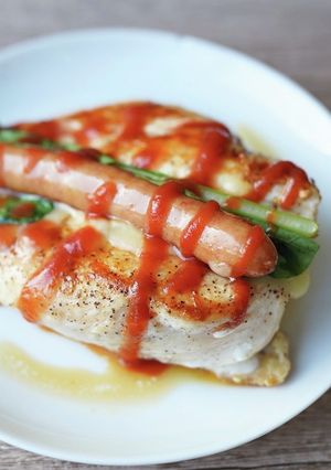 節約&高タンパク！とりむねホットドッグ-レシピのメイン写真