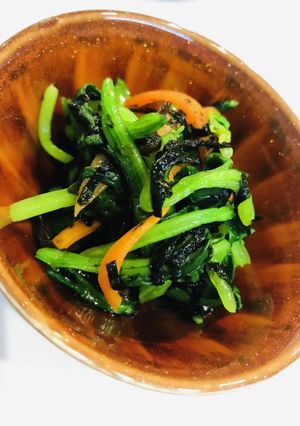 ほうれん草の磯辺あえ-レシピのメイン写真