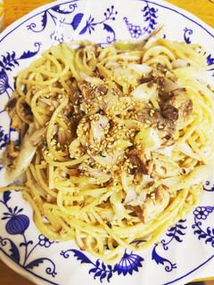 鯖と長ネギのパスタ-レシピのメイン写真