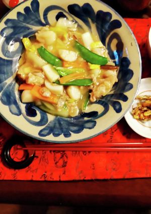 一口コンロで満足。有り物八宝菜-レシピのメイン写真