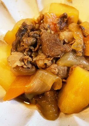 ほくほくの新じゃがの肉じゃが-レシピのメイン写真