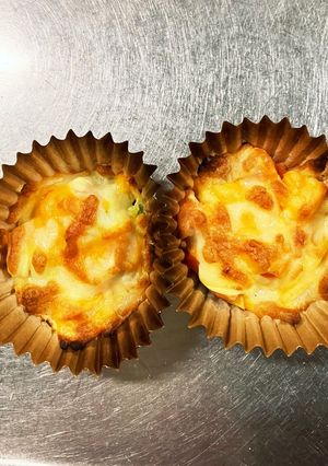 お弁当に♪ミックスベジタブルチーズ焼き-レシピのメイン写真