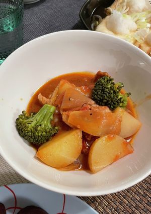 チキントマト煮込み-レシピのメイン写真