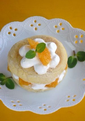 イングリッシュマフィンでオレンジサバラン-レシピのメイン写真