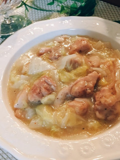 鶏肉と白菜の蒸し煮-レシピのメイン写真