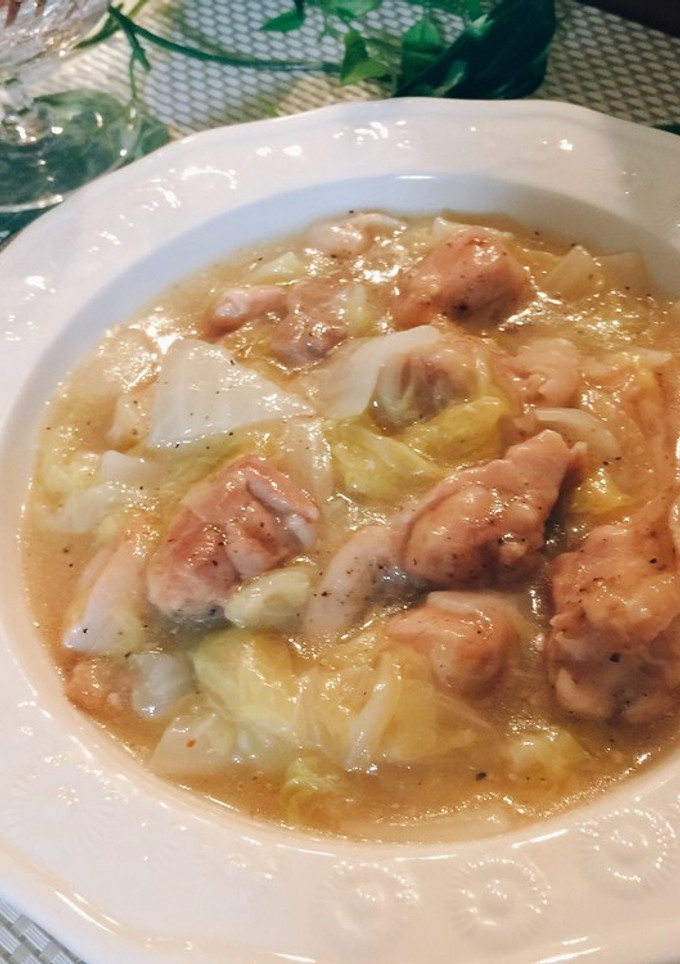 鶏肉と白菜の蒸し煮-レシピのメイン写真