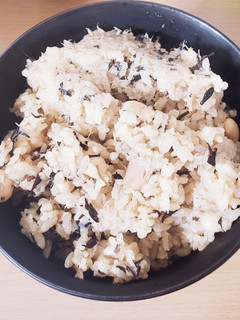 ひじきと大豆とツナの炊き込みご飯-レシピのメイン写真
