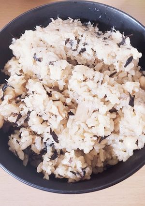 ひじきと大豆とツナの炊き込みご飯-レシピのメイン写真