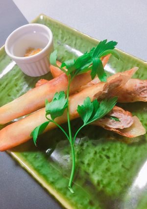 簡単！豚肉としその春巻き-レシピのメイン写真