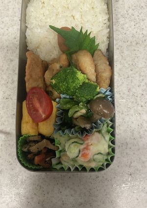中学生　お弁当10日目-レシピのメイン写真