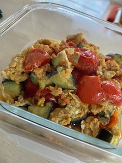 なすとトマトの中華炒め-レシピのメイン写真
