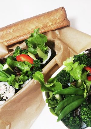 食事制限巻き寿司弁当の作り方-レシピのメイン写真