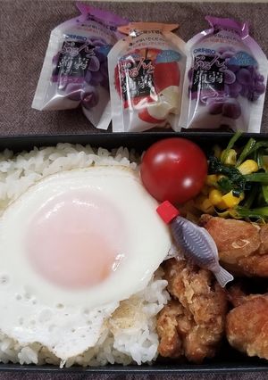 から揚げ弁当(4.24)-レシピのメイン写真
