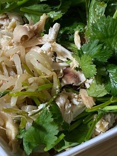 【エスニック】もやしと鶏のパクチーサラダ-レシピのメイン写真