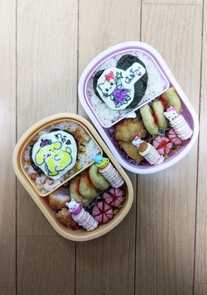 お弁当 双子 記録用 ◇♧-レシピのメイン写真
