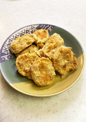 辛子蓮根ならぬ　きなこ辛子蓮根チョコ-レシピのメイン写真