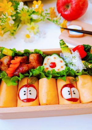 2023.4.24(女子学生のお弁当)-レシピのメイン写真