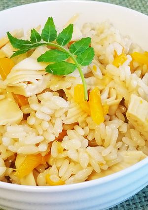 干したけのこの炊き込みご飯-レシピのメイン写真