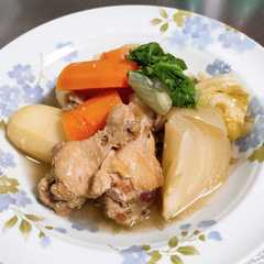 A picture of 圧力鍋使用☆塩酒粕の手羽元煮.