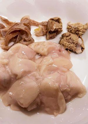 釣って来たヒラメの内臓にチャレンジ-レシピのメイン写真