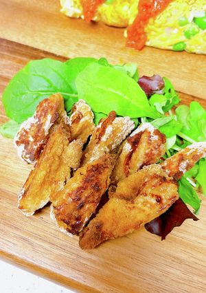 鶏やげんなんこつのスパイシー唐揚げ粉焼き-レシピのメイン写真